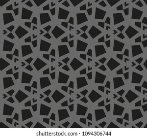 Geometric shape abstract vector illustration. Seamless pattern.