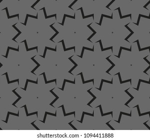Geometric shape abstract vector illustration. Seamless pattern.