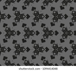 Geometric shape abstract vector illustration. Seamless pattern.
