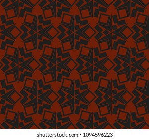 Geometric shape abstract vector illustration. Seamless pattern.