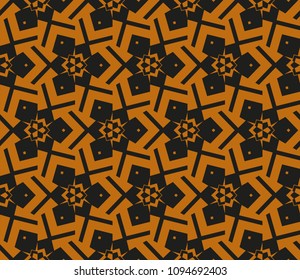 Geometric shape abstract vector illustration. Seamless pattern.