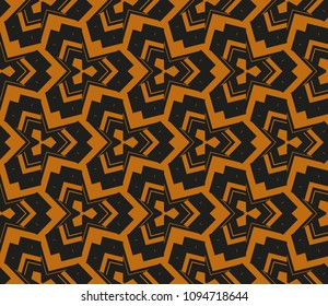 Geometric shape abstract vector illustration. Seamless pattern.