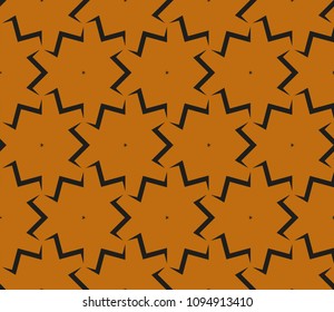 Geometric shape abstract vector illustration. Seamless pattern.