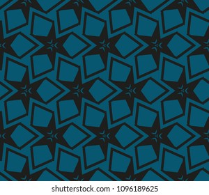 Geometric shape abstract vector illustration. Seamless pattern.