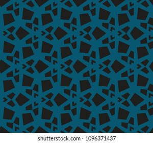 Geometric shape abstract vector illustration. Seamless pattern.