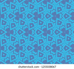 Geometric shape abstract vector illustration. Seamless pattern.