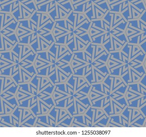 Geometric shape abstract vector illustration. Seamless pattern.