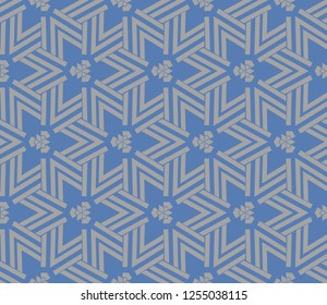 Geometric shape abstract vector illustration. Seamless pattern.