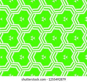 Geometric shape abstract vector illustration. Seamless pattern.