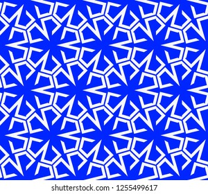 Geometric shape abstract vector illustration. Seamless pattern.