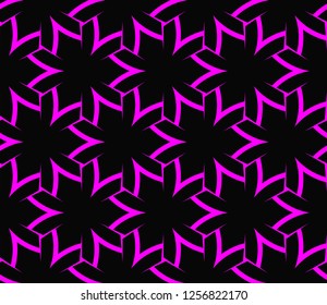 Geometric shape abstract vector illustration. Seamless pattern.