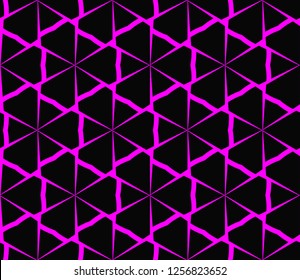 Geometric shape abstract vector illustration. Seamless pattern.