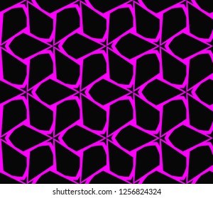 Geometric shape abstract vector illustration. Seamless pattern.