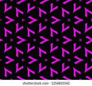 Geometric shape abstract vector illustration. Seamless pattern.