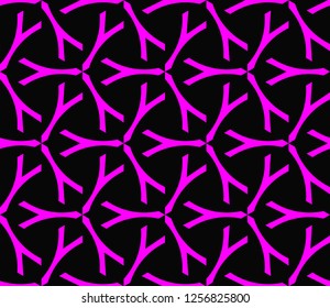 Geometric shape abstract vector illustration. Seamless pattern.