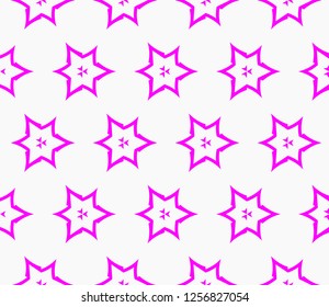 Geometric shape abstract vector illustration. Seamless pattern.