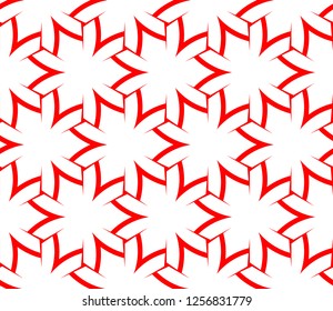 Geometric shape abstract vector illustration. Seamless pattern.