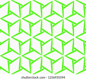 Geometric shape abstract vector illustration. Seamless pattern.