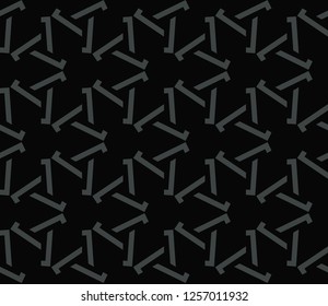 Geometric shape abstract vector illustration. Seamless pattern.