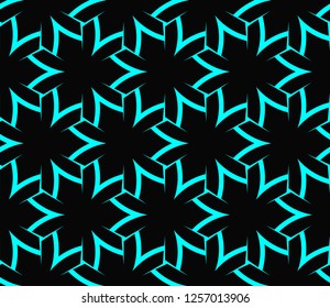 Geometric shape abstract vector illustration. Seamless pattern.