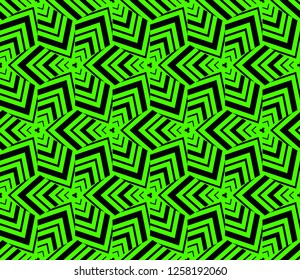 Geometric shape abstract vector illustration. Seamless pattern.