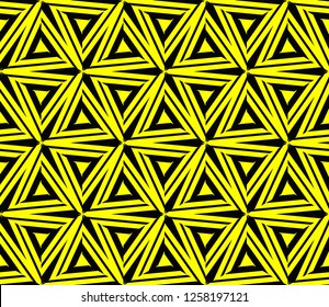 Geometric shape abstract vector illustration. Seamless pattern.