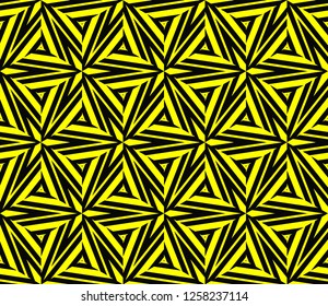 Geometric shape abstract vector illustration. Seamless pattern.