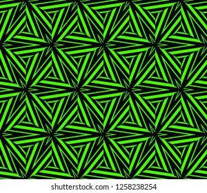 Geometric shape abstract vector illustration. Seamless pattern.