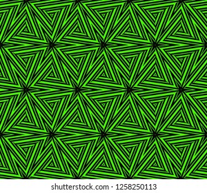 Geometric shape abstract vector illustration. Seamless pattern.