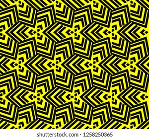 Geometric shape abstract vector illustration. Seamless pattern.