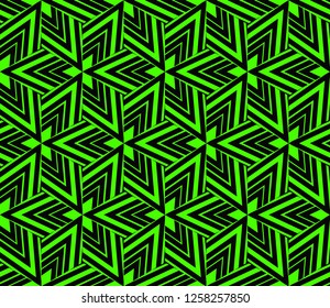 Geometric shape abstract vector illustration. Seamless pattern.