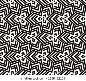 Geometric shape abstract vector illustration. Seamless pattern.