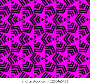 Geometric shape abstract vector illustration. Seamless pattern.