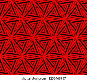 Geometric shape abstract vector illustration. Seamless pattern.