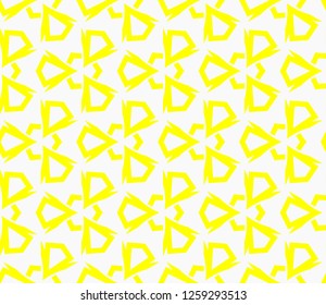 Geometric shape abstract vector illustration. Seamless pattern.