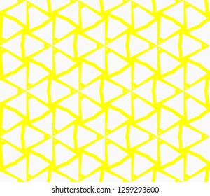 Geometric shape abstract vector illustration. Seamless pattern.