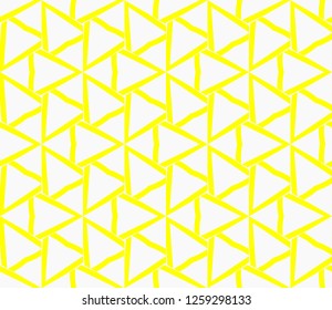 Geometric shape abstract vector illustration. Seamless pattern.