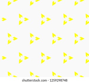 Geometric shape abstract vector illustration. Seamless pattern.
