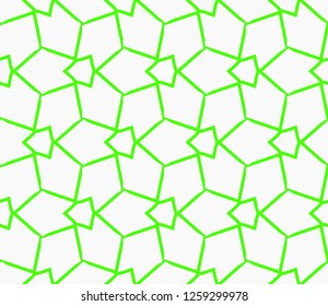 Geometric shape abstract vector illustration. Seamless pattern.