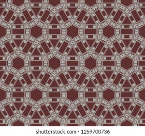 Geometric shape abstract vector illustration. Vector background. Seamless pattern.For design, page fill, wallpaper