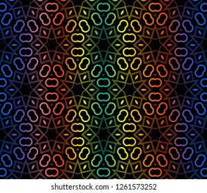 Geometric shape abstract vector illustration. Vector background. Seamless pattern.For design, page fill, wallpaper