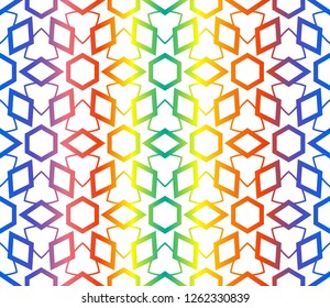 Geometric shape abstract vector illustration. Vector background. Seamless pattern.For design, page fill, wallpaper