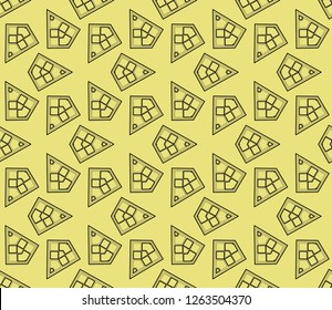 Geometric shape abstract vector illustration. Vector background. Seamless pattern.For design, page fill, wallpaper