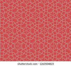 Geometric shape abstract vector illustration. Vector background. Seamless pattern.For design, page fill, wallpaper
