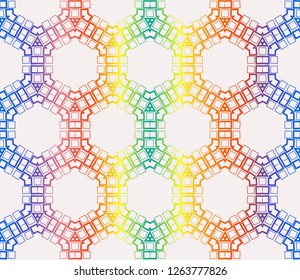 Geometric shape abstract vector illustration. Vector background. Seamless pattern.For design, page fill, wallpaper
