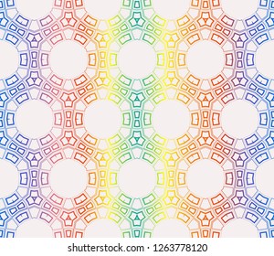 Geometric shape abstract vector illustration. Vector background. Seamless pattern.For design, page fill, wallpaper