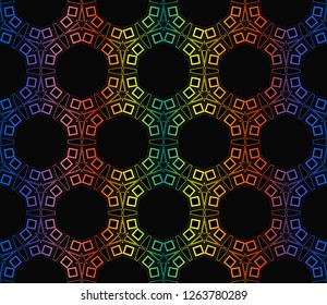 Geometric shape abstract vector illustration. Vector background. Seamless pattern.For design, page fill, wallpaper