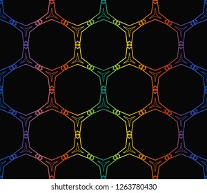 Geometric shape abstract vector illustration. Vector background. Seamless pattern.For design, page fill, wallpaper