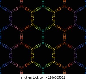 Geometric shape abstract vector illustration. Vector background. Seamless pattern.For design, page fill, wallpaper