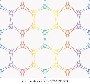 Geometric shape abstract vector illustration. Vector background. Seamless pattern.For design, page fill, wallpaper